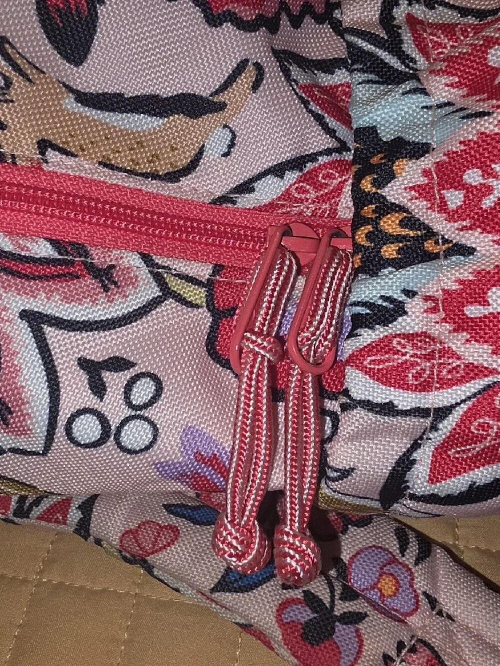 Vera Bradley Floral Print Backpack - Pink, Purple, Yellow